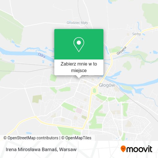 Mapa Irena Mirosława Barnaś