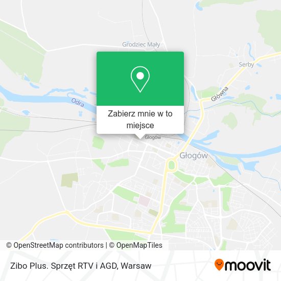 Mapa Zibo Plus. Sprzęt RTV i AGD