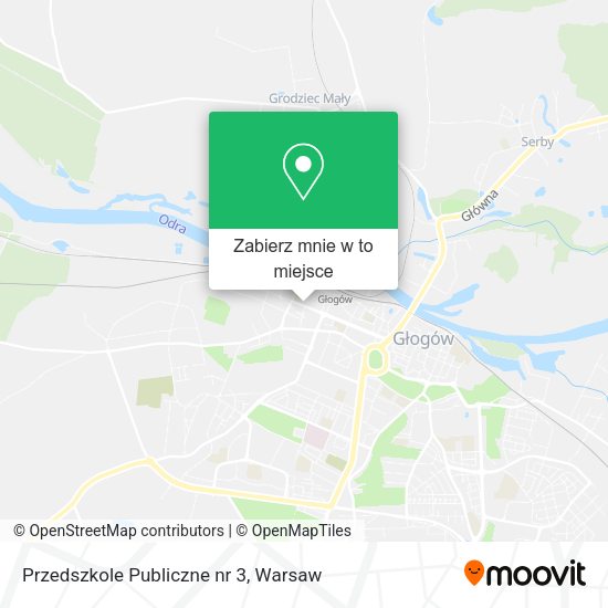 Mapa Przedszkole Publiczne nr 3