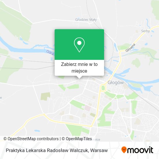 Mapa Praktyka Lekarska Radosław Walczuk