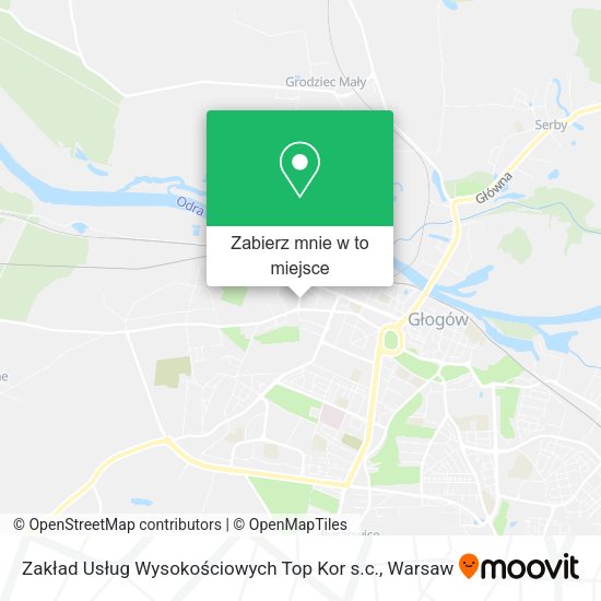 Mapa Zakład Usług Wysokościowych Top Kor s.c.