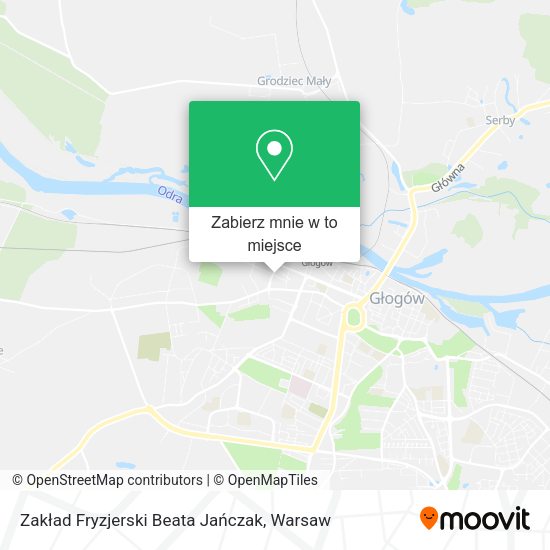 Mapa Zakład Fryzjerski Beata Jańczak