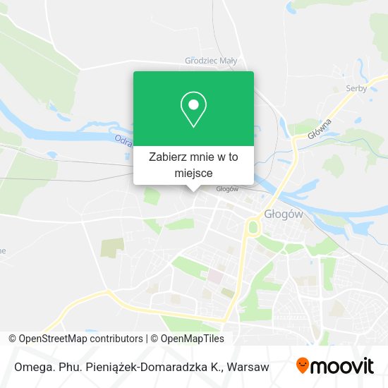 Mapa Omega. Phu. Pieniążek-Domaradzka K.