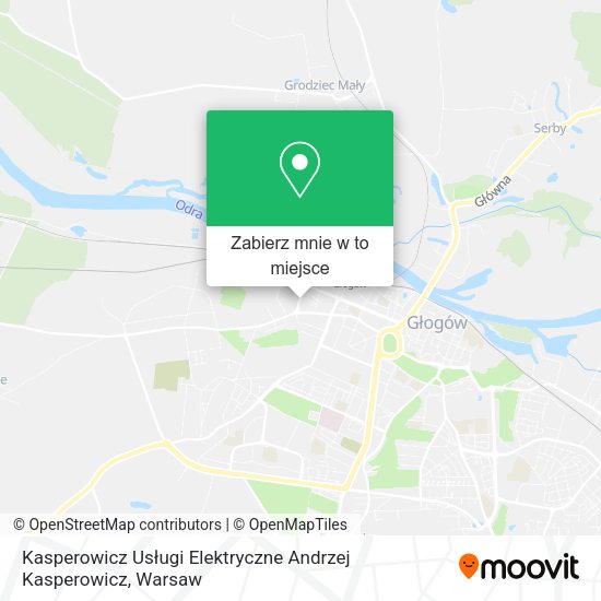 Mapa Kasperowicz Usługi Elektryczne Andrzej Kasperowicz