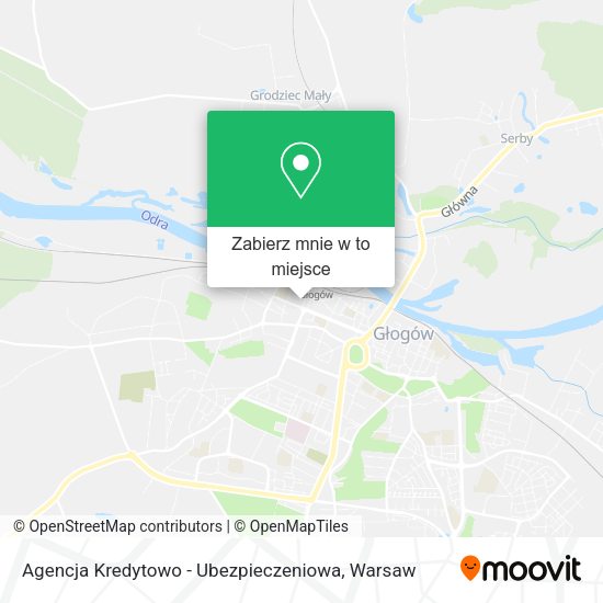 Mapa Agencja Kredytowo - Ubezpieczeniowa