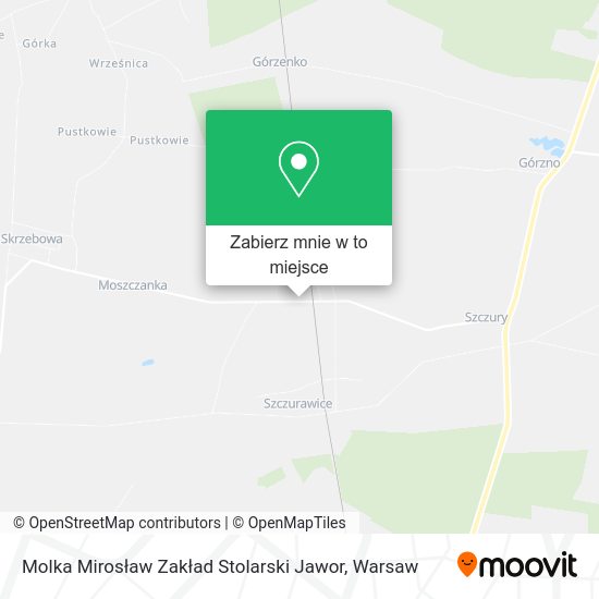 Mapa Molka Mirosław Zakład Stolarski Jawor