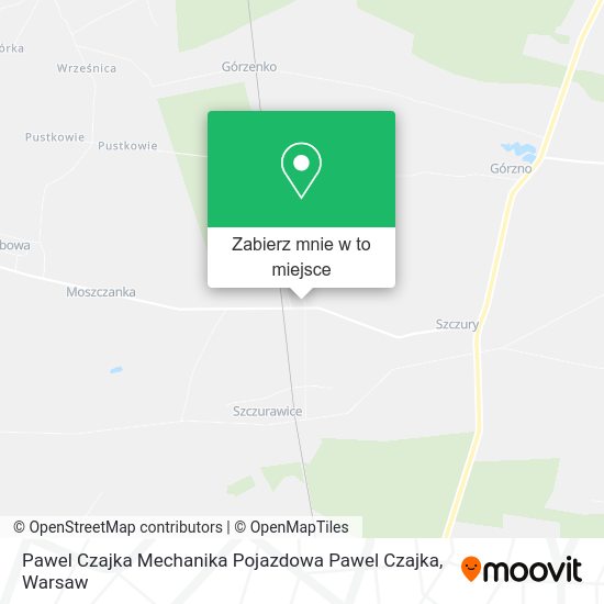 Mapa Pawel Czajka Mechanika Pojazdowa Pawel Czajka