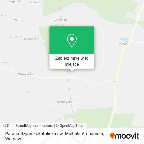 Mapa Parafia Rzymskokatolicka św. Michała Archanioła