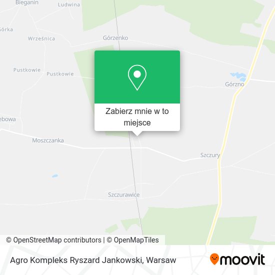 Mapa Agro Kompleks Ryszard Jankowski