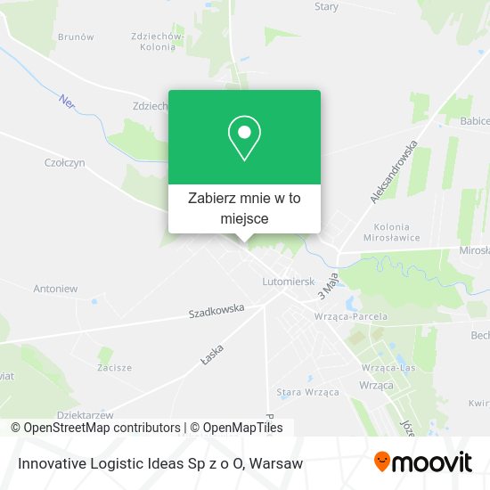 Mapa Innovative Logistic Ideas Sp z o O