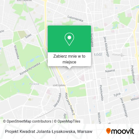 Mapa Projekt Kwadrat Jolanta Łysakowska