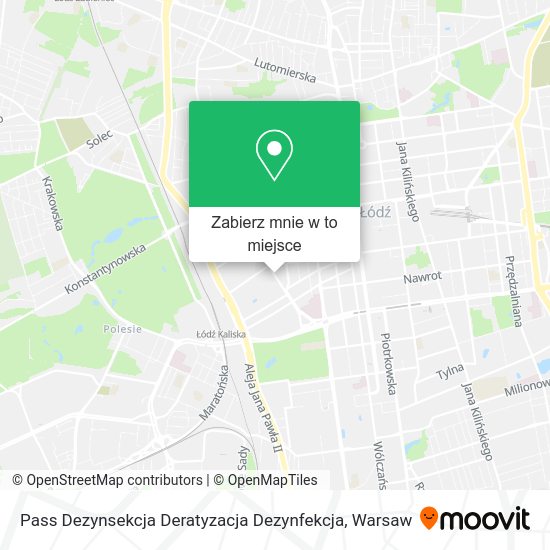 Mapa Pass Dezynsekcja Deratyzacja Dezynfekcja