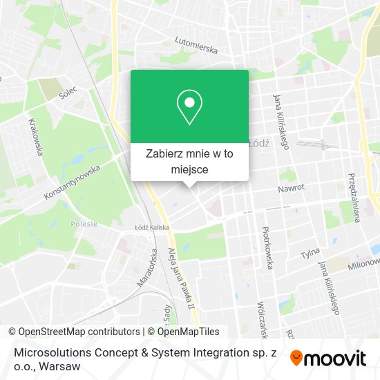 Mapa Microsolutions Concept & System Integration sp. z o.o.