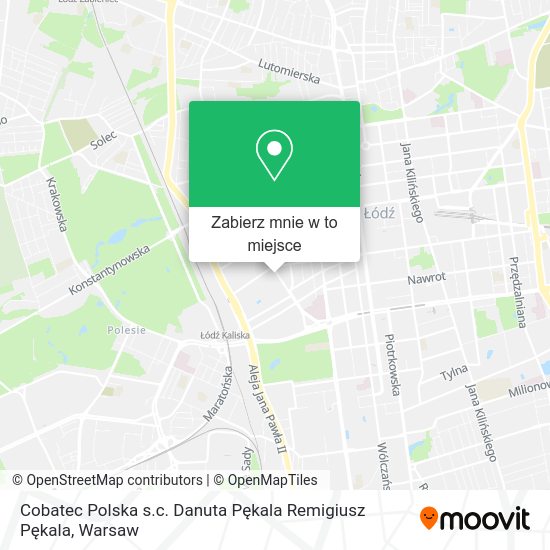 Mapa Cobatec Polska s.c. Danuta Pękala Remigiusz Pękala