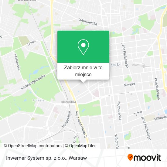 Mapa Inwemer System sp. z o.o.