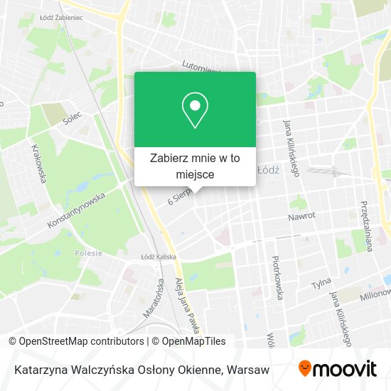 Mapa Katarzyna Walczyńska Osłony Okienne