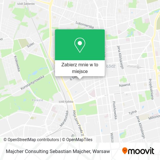 Mapa Majcher Consulting Sebastian Majcher