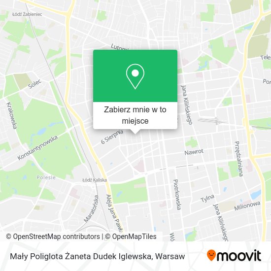 Mapa Mały Poliglota Żaneta Dudek Iglewska