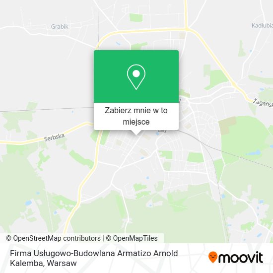 Mapa Firma Usługowo-Budowlana Armatizo Arnold Kalemba