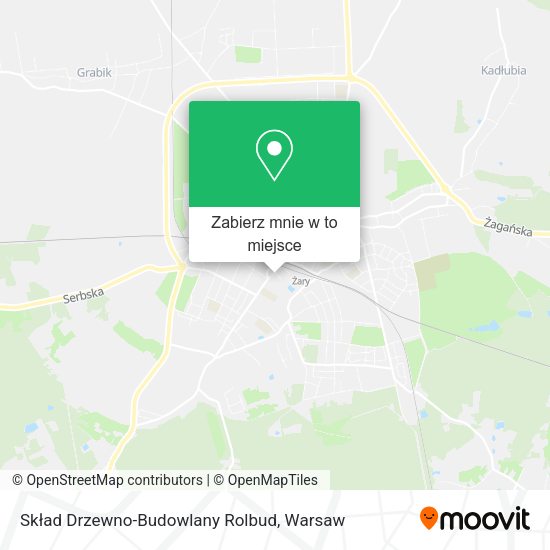 Mapa Skład Drzewno-Budowlany Rolbud