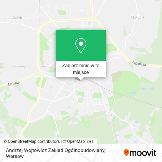 Mapa Andrzej Wojtowicz Zakład Ogólnobudowlany