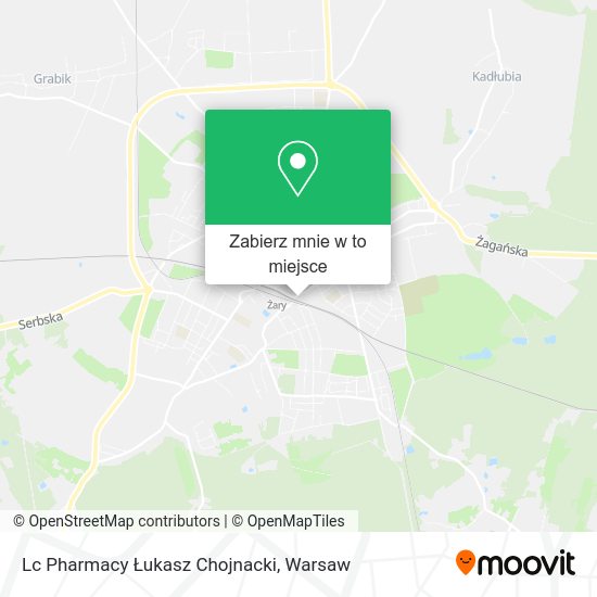 Mapa Lc Pharmacy Łukasz Chojnacki