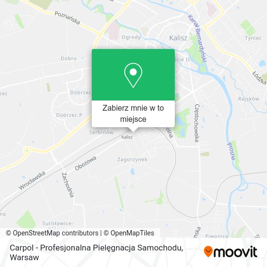 Mapa Carpol - Profesjonalna Pielęgnacja Samochodu