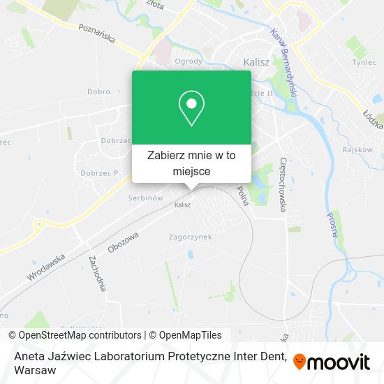 Mapa Aneta Jaźwiec Laboratorium Protetyczne Inter Dent