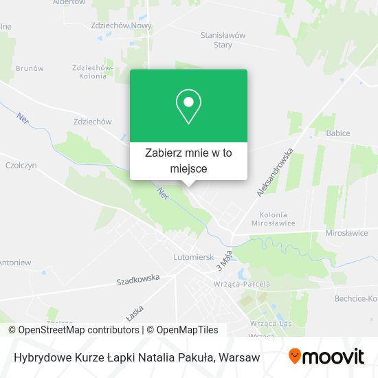 Mapa Hybrydowe Kurze Łapki Natalia Pakuła