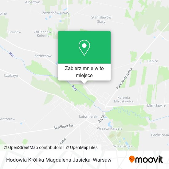 Mapa Hodowla Królika Magdalena Jasicka