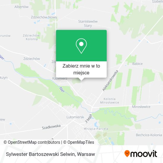 Mapa Sylwester Bartoszewski Selwin