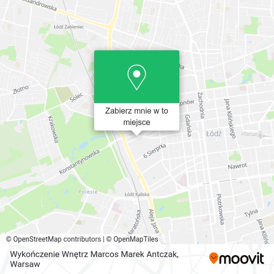 Mapa Wykończenie Wnętrz Marcos Marek Antczak