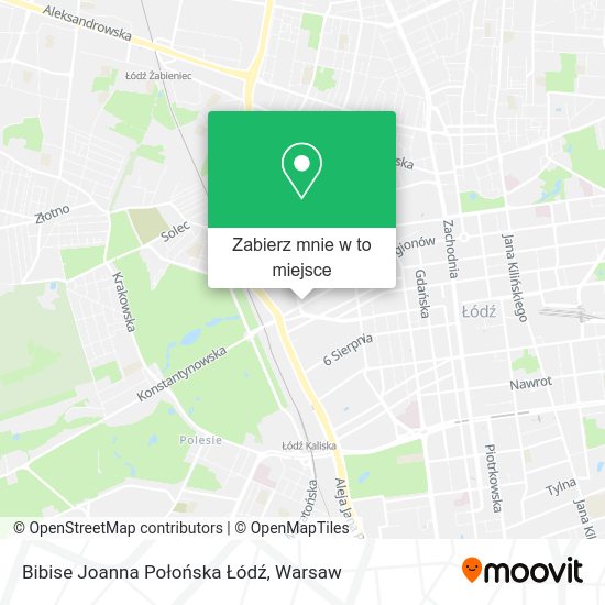 Mapa Bibise Joanna Połońska Łódź