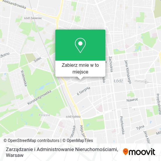 Mapa Zarządzanie i Administrowanie Nieruchomościami