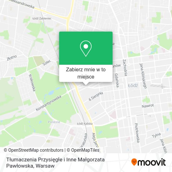 Mapa Tłumaczenia Przysięgłe i Inne Małgorzata Pawłowska