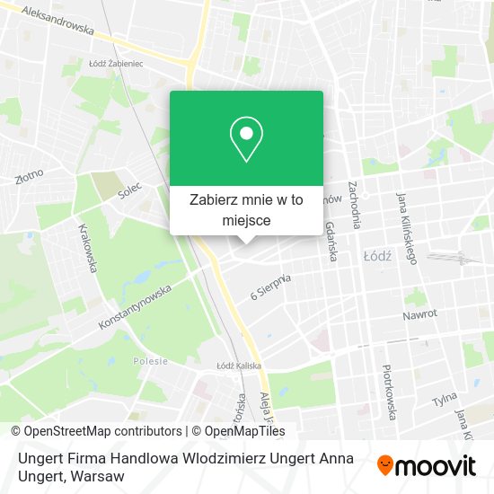 Mapa Ungert Firma Handlowa Wlodzimierz Ungert Anna Ungert