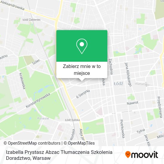 Mapa Izabella Prystasz Abzac Tłumaczenia Szkolenia Doradztwo