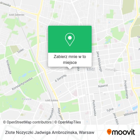 Mapa Zlote Nozyczki Jadwiga Ambrozinska