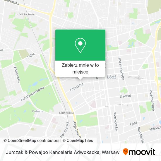 Mapa Jurczak & Powajbo Kancelaria Adwokacka