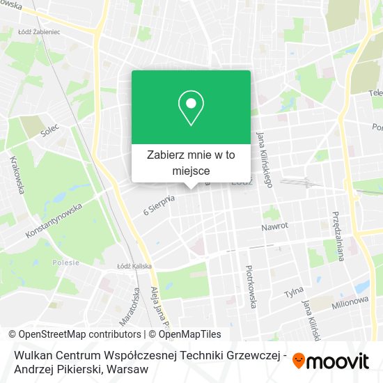 Mapa Wulkan Centrum Współczesnej Techniki Grzewczej - Andrzej Pikierski