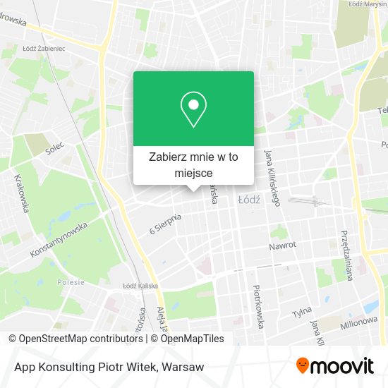 Mapa App Konsulting Piotr Witek