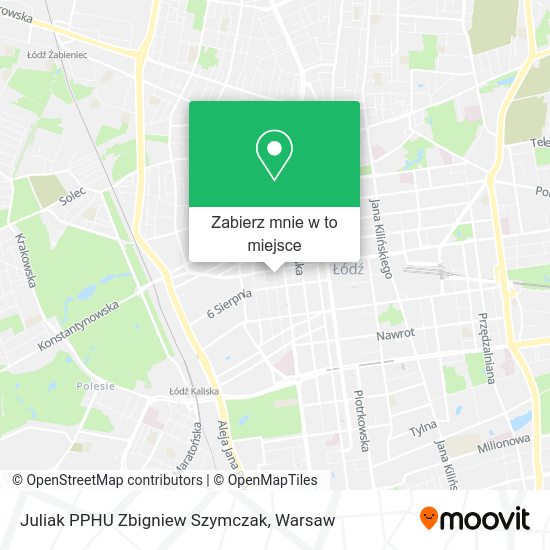 Mapa Juliak PPHU Zbigniew Szymczak