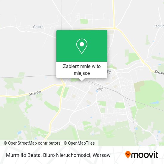 Mapa Murmiłło Beata. Biuro Nieruchomości