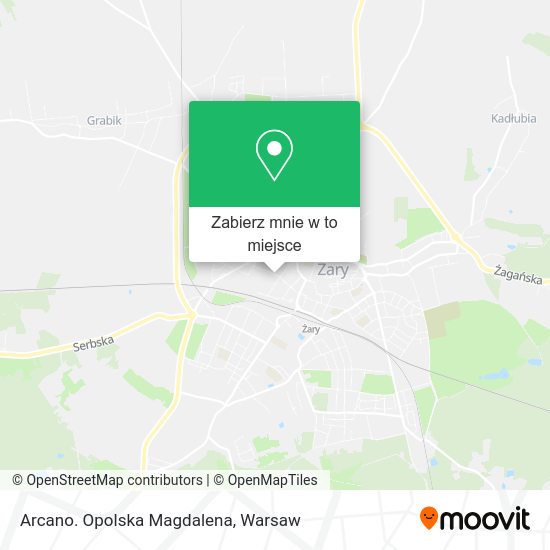 Mapa Arcano. Opolska Magdalena