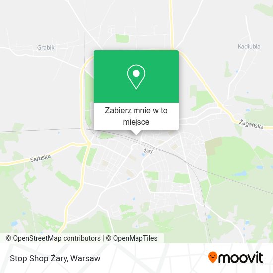 Mapa Stop Shop Żary