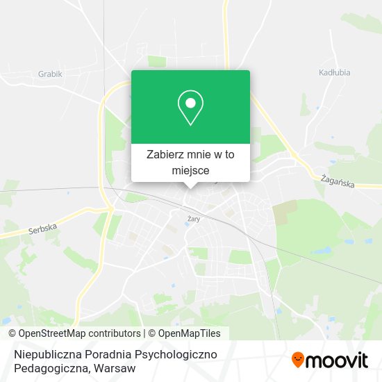 Mapa Niepubliczna Poradnia Psychologiczno Pedagogiczna