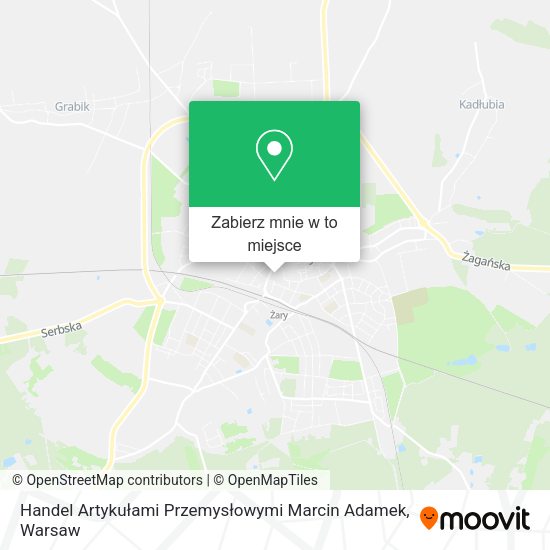 Mapa Handel Artykułami Przemysłowymi Marcin Adamek