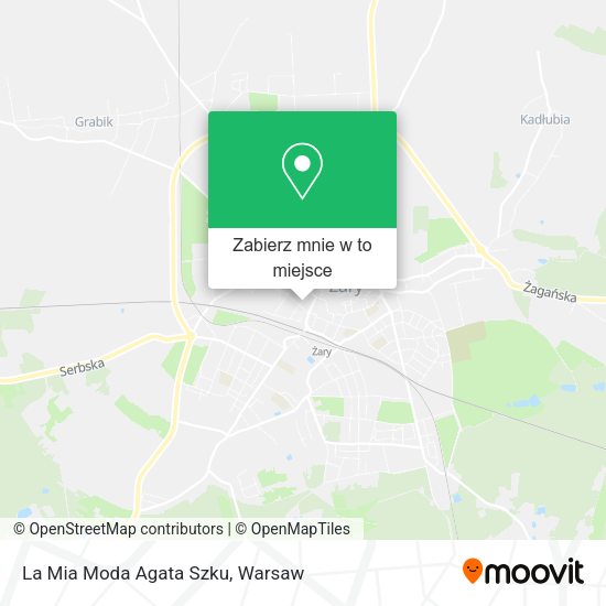 Mapa La Mia Moda Agata Szku