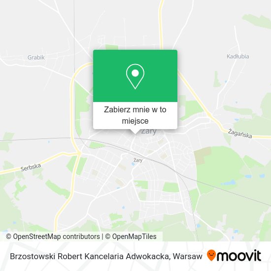 Mapa Brzostowski Robert Kancelaria Adwokacka