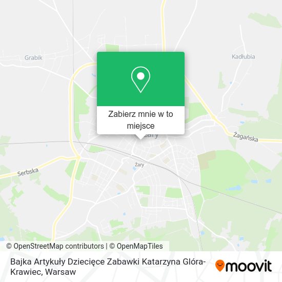 Mapa Bajka Artykuły Dziecięce Zabawki Katarzyna Glóra-Krawiec